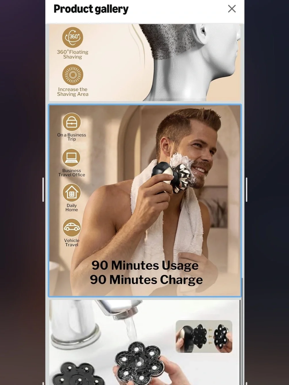 Brand new 5 in 1 Electric Head Shaver